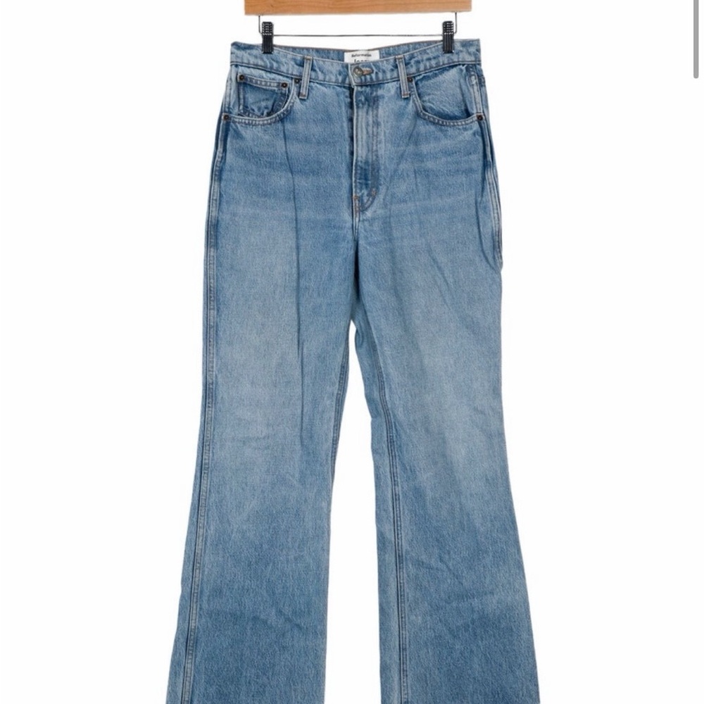 Reformation High-Rise Wide Leg Jeans